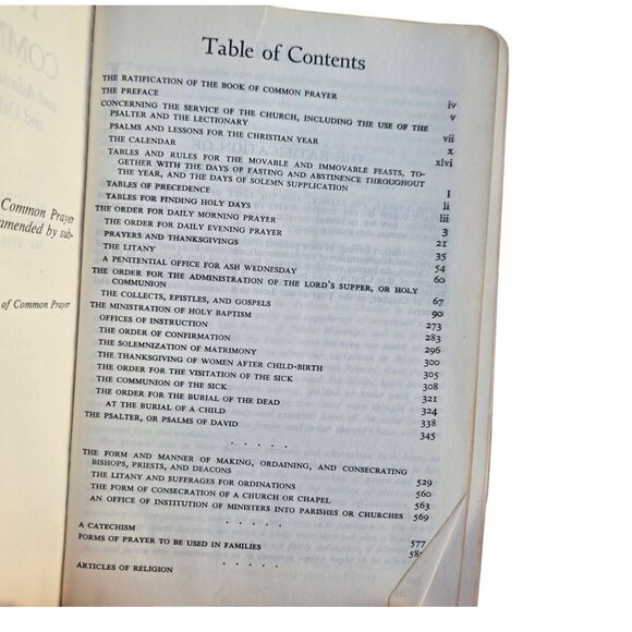 1953 Book Of Common Prayer and Hymnal Red Edition By John Wallace Suter - Picture 4 of 16